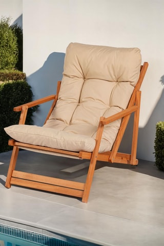 Chilienne en hêtre - 83 x 85 x 50 cm