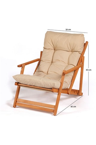 Chilienne en hêtre - 83 x 85 x 50 cm