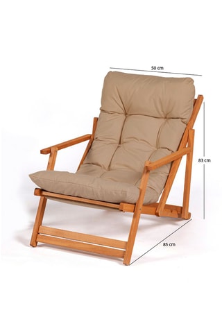 Chilienne en hêtre - 50 x 83 x 85 cm