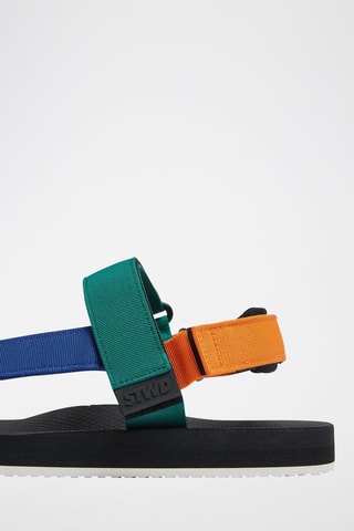 Sandalen Samaragdgroen en Geel