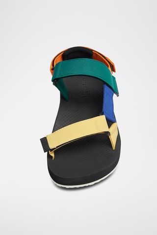 Sandalen Samaragdgroen en Geel