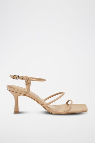 Sandalen met Hak Nude