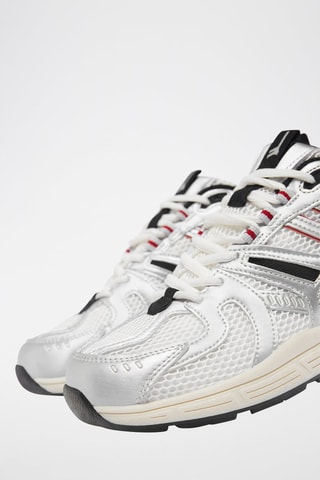 Sneakers Grijs en Wit