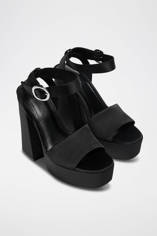 Sandalen met Hak Zwart