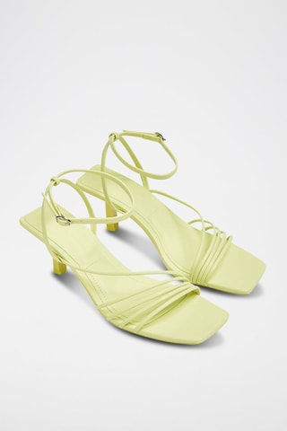 Sandalen met Hak Lichtgroen