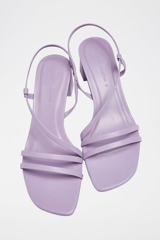 Sandalen met Hak Lichtpaars