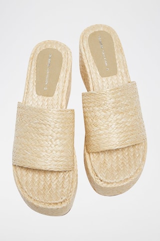 Platform Sandalen Beige