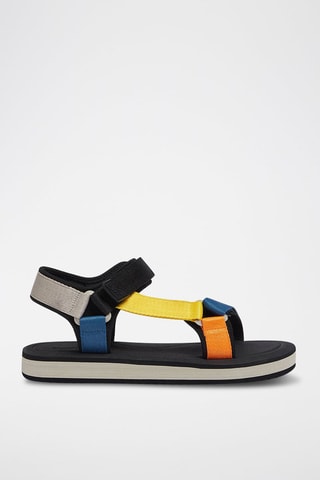 Sandalen Zwart en Blauw