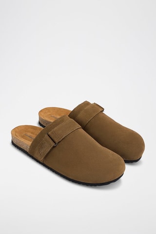 Snowboots van Nubuck Bruin