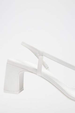 Sandalen met Hak Wit