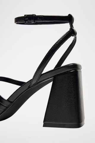 Sandalen met Hak - Zwart