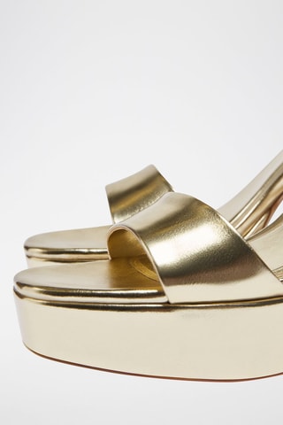 Sandali con tacco - Dorato