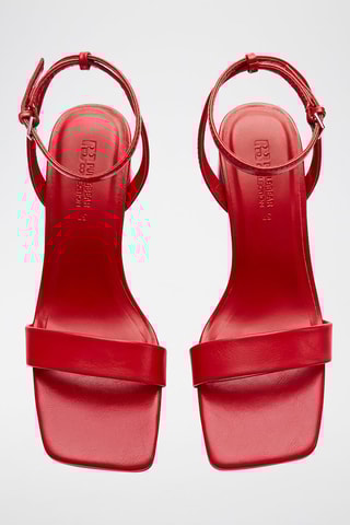 Sandalen met Hak - Rood