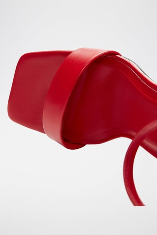 Sandalen met Hak - Rood