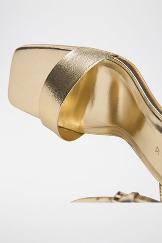 Sandalen met Hak - Goudkleurig