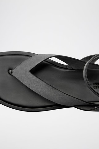 Leren Sandalen - Grijs