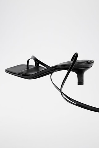 Sandalen met Hak - Zwart