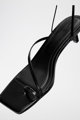 Sandalen met Hak - Zwart