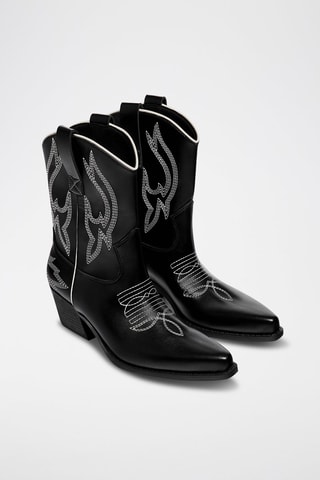 Stivali texani - Nero