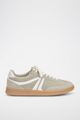 Nubuck Sneakers - Grijs