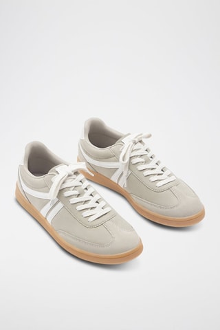 Nubuck Sneakers - Grijs