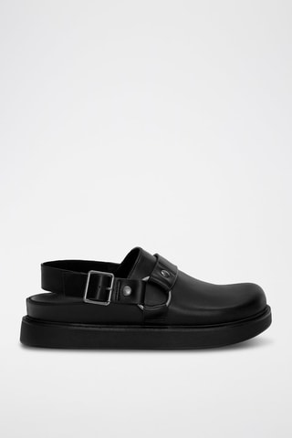 Platform Clogs Zwart