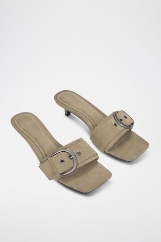 Sandalen met Hak - Beige
