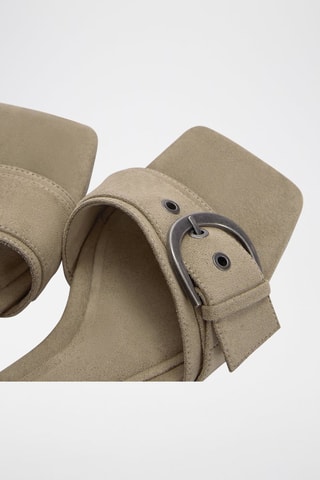 Sandalen met Hak - Beige