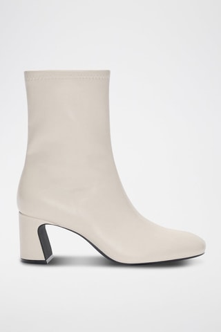 Enkellaarzen - Beige