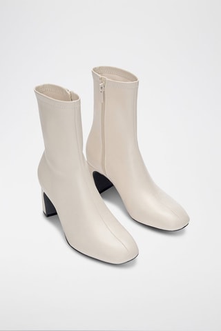 Enkellaarzen - Beige