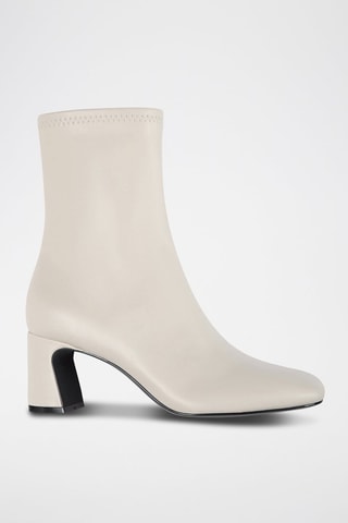 Enkellaarzen - Beige