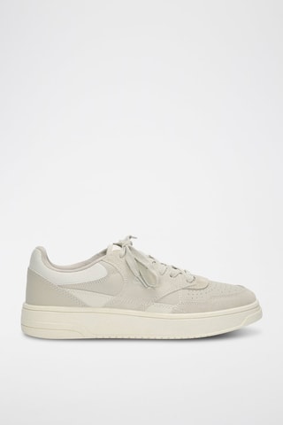 Nubuck Sneakers - Gebroken Wit