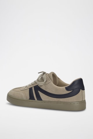 Nubuck Sneakers - Beige
