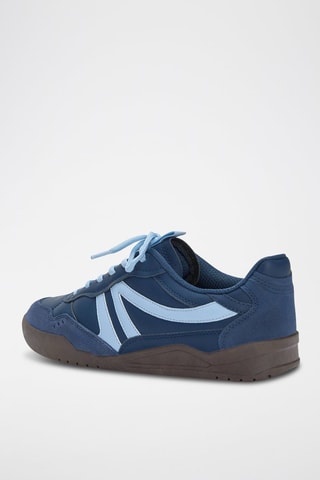 Nubuck Sneakers - Donkerblauw