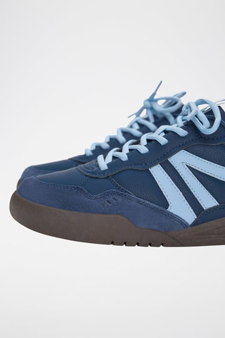 Nubuck Sneakers - Donkerblauw
