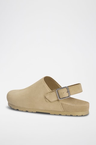 Leren Sandalen - Beige