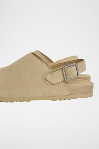 Leren Sandalen - Beige