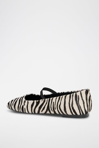 Leren Mary Janes - Wit