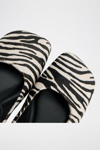 Leren Mary Janes - Wit