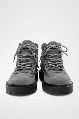 Leren Boots - Grijs