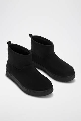 Gevoerde Boots - Zwart