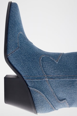 Stivaletti con tacco - Blu