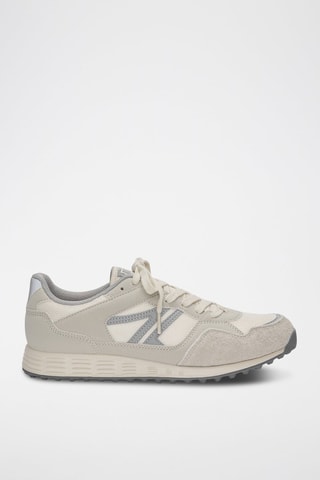 Nubuck Sneakers - Beige