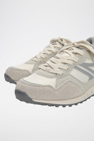 Nubuck Sneakers - Beige