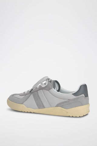 Sneakers in pelle - Grigio