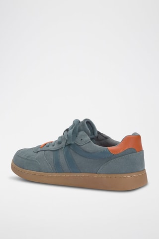 Nubuck Sneakers - Blauwgrijs