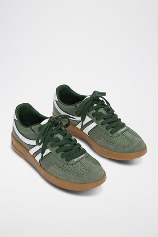 Nubuck Sneakers - Groen