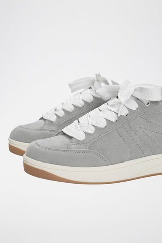 Nubuck Sneakers - Grijs