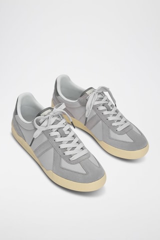 Sneakers in pelle - Grigio