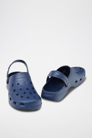 Clogs Marineblauw